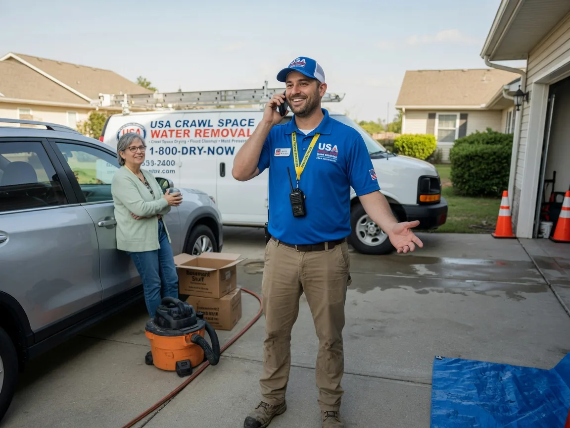 Crawl Space Water Removal Cashion, AZ FAQs
